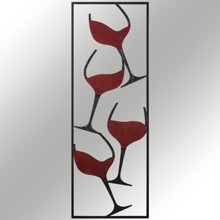 Wallity Accesorio Decorativo de Metal Multicolor